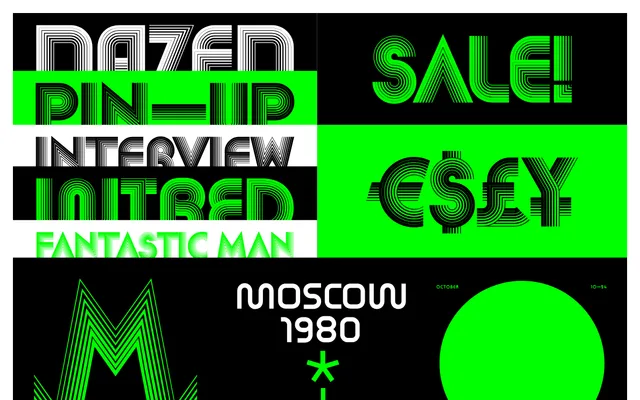 BC Retroduktor specimen from Briefcase Type Foundry