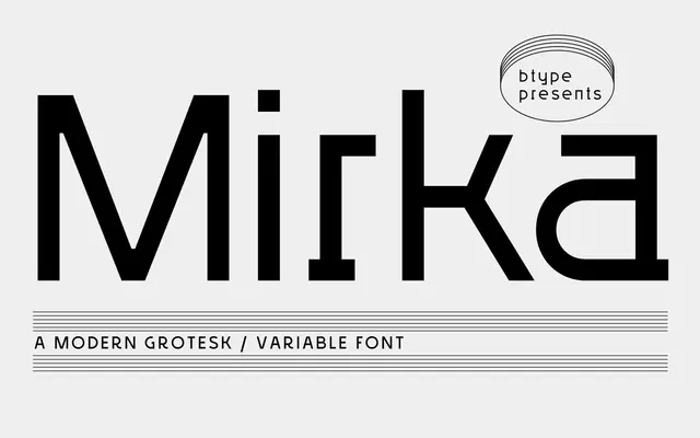 Mirka specimen from BTYPE