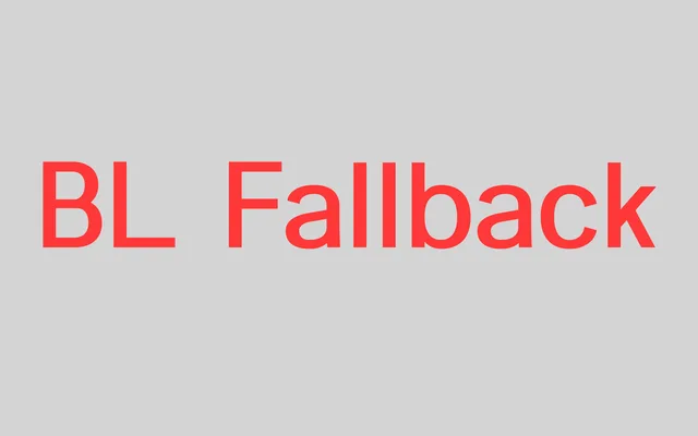 BL Fallback specimen from Burrow Lab