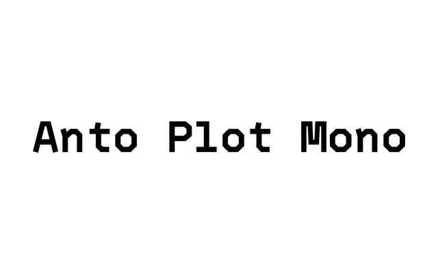 Anto Plot Mono specimen from b•v-h type