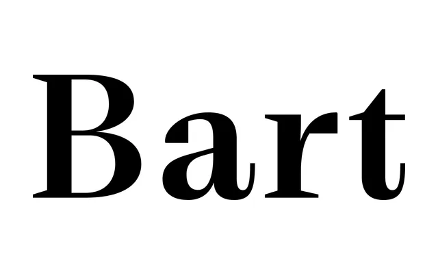 Bart specimen from b•v-h type