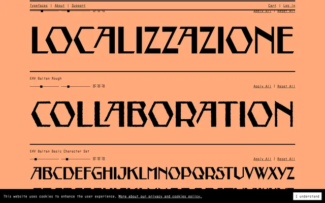EHV Baltan specimen from Cake Type