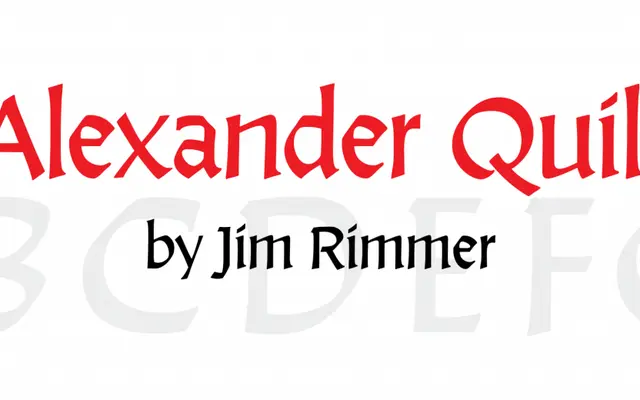 Alexander Quill specimen from Canada Type