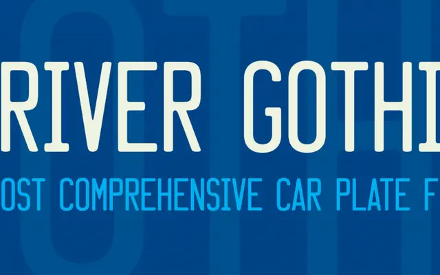 Driver Gothic specimen from Canada Type