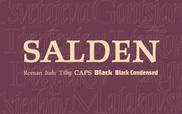 Salden specimen from Canada Type