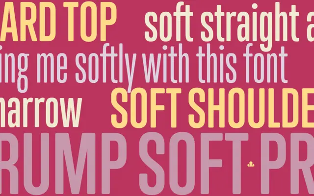 Trump Soft Pro specimen from Canada Type
