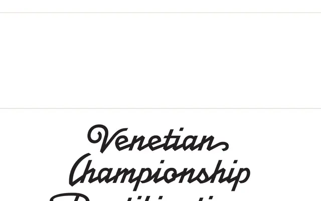 Venetian specimen from Cantrell Type
