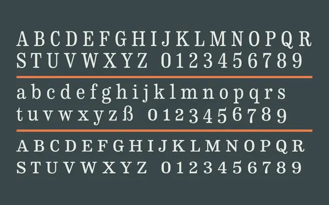 CA Normal Serif specimen from Cape Arcona