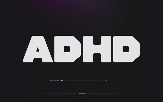 ADHD specimen from Capitalics