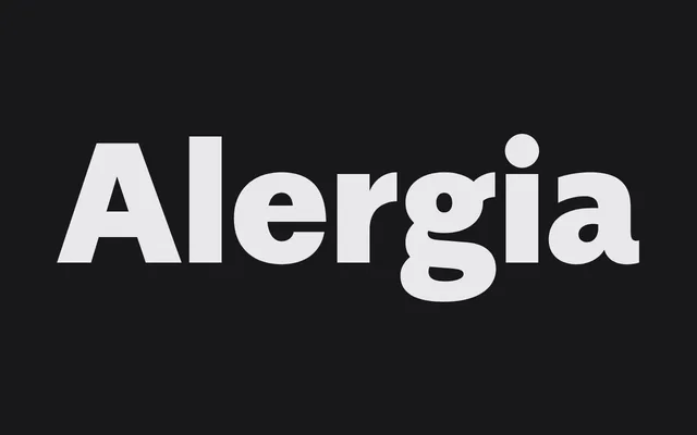 Alergia specimen from Capitalics