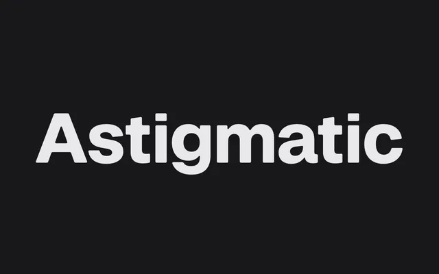 Astigmatic specimen from Capitalics