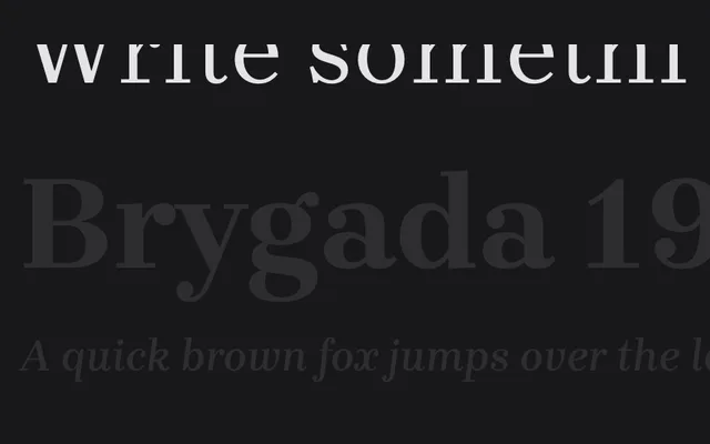 Brygada 1918 specimen from Capitalics