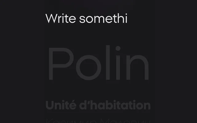 Polin specimen from Capitalics