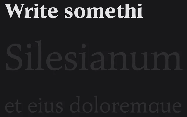 Silesianum specimen from Capitalics