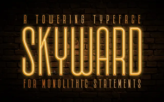 Skyward specimen from Carmel Type Co.