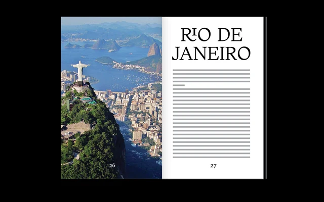 Ligaturess Serif specimen from Caron Twice Fonts