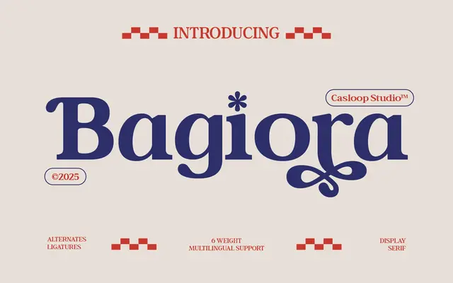 Bagiora specimen from Casloop Studio
