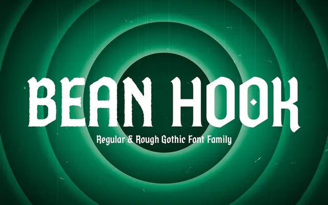 Bean Hook specimen from Casloop Studio