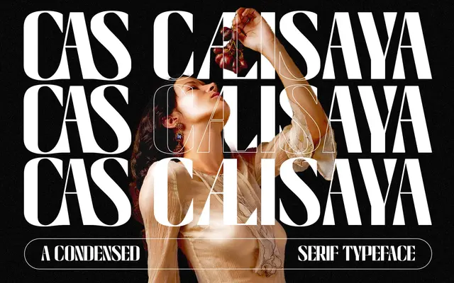 Cas Calisaya specimen from Casloop Studio