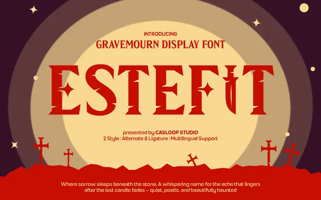 Estefit specimen from Casloop Studio