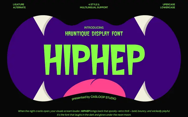 HipHep specimen from Casloop Studio