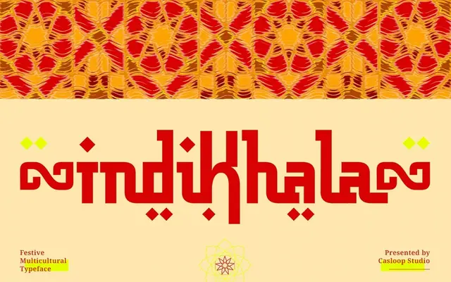 Indikhala specimen from Casloop Studio