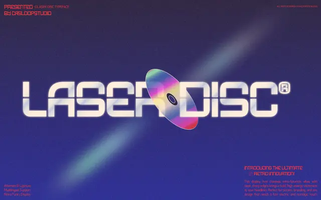 Laser Disc specimen from Casloop Studio