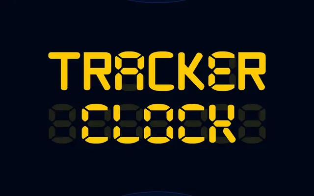 Tracker Clock specimen from Casloop Studio