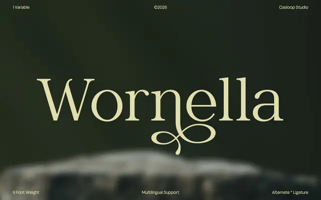 Wornella specimen from Casloop Studio