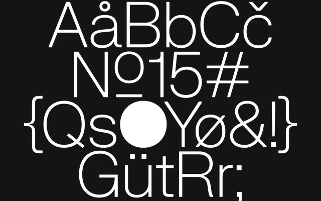 FK Grotesk Neue specimen from Florian Karsten