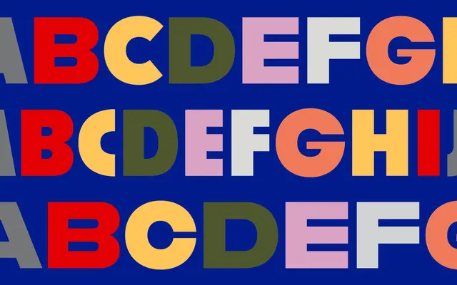 Adobe Alfarn specimen from Céline Hurka Type Foundry