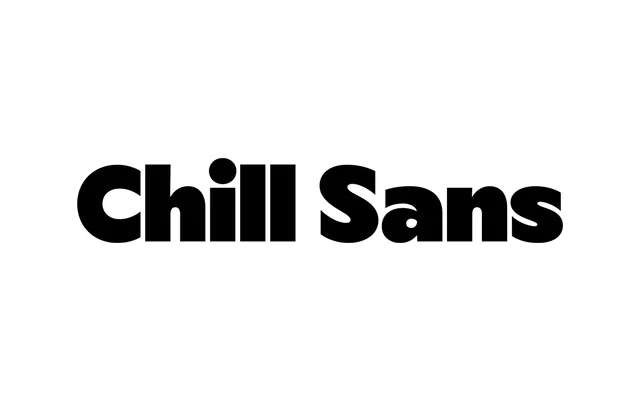 Chill Sans specimen from Chill Type