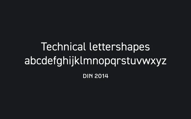 Fabbrica specimen from Cinetype