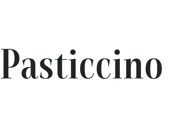 Pasticcino specimen from CocijoType
