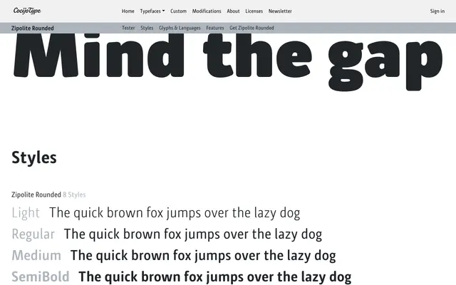Zipolite Rounded specimen from CocijoType