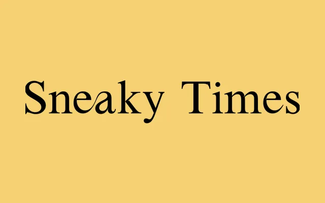 Sneaky Times specimen from Collletttivo