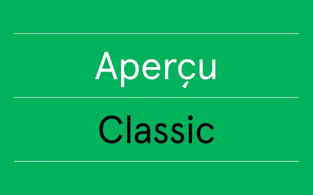 Aperçu specimen from Colophon
