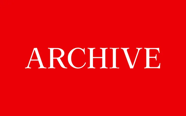 Archive specimen from Colophon