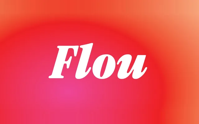 Flou specimen from Colophon