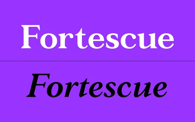 Fortescue specimen from Colophon
