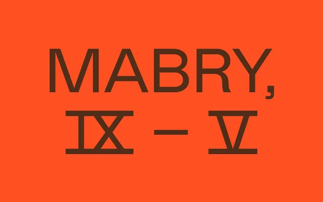 Mabry specimen from Colophon