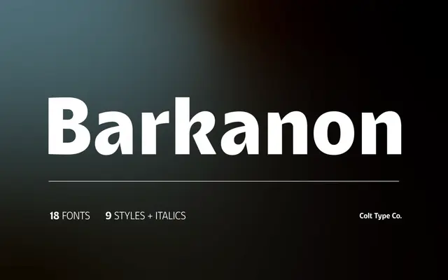 Barkanon specimen from Colt Type