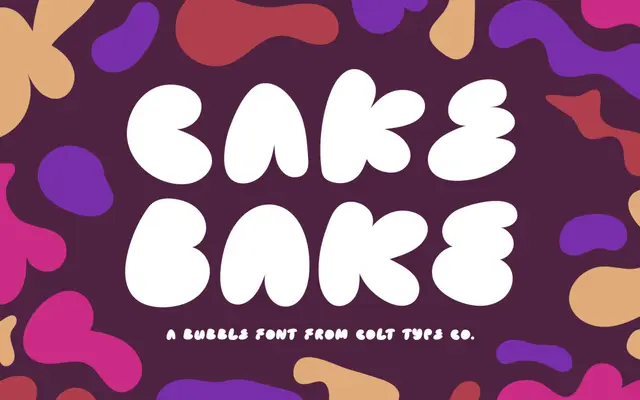 Cake Bake specimen from Colt Type