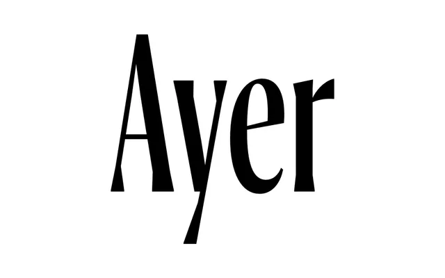 Ayer specimen from Commercial Type