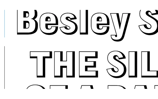 Besley Shaded specimen from Commercial Type