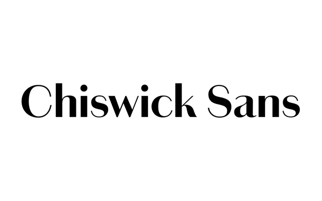 Chiswick Sans specimen from Commercial Type