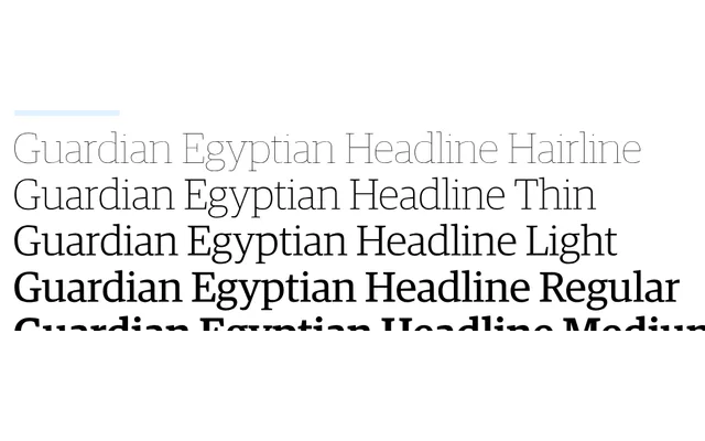 Guardian Egyptian specimen from Commercial Type