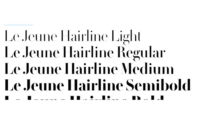 Le Jeune specimen from Commercial Type