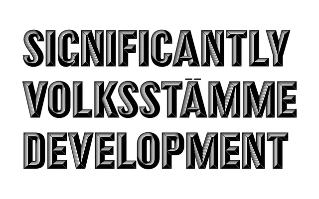 Thorowgood Grotesque Dimensional specimen from Commercial Type