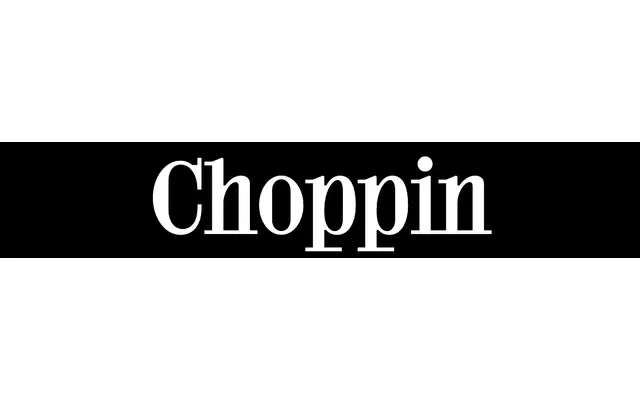 Choppin specimen from Contemporary Type